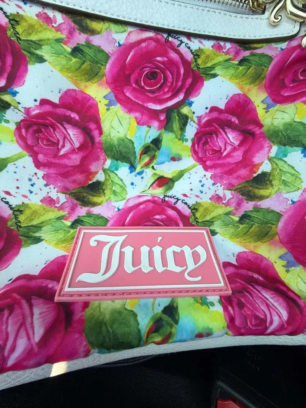 Juicy Couture Good Sport Floral Rose Mini Backpack